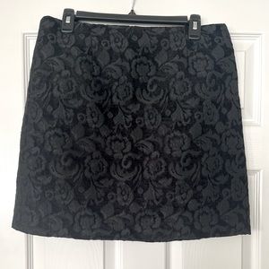 Willi Smith Pretty Black Skirt